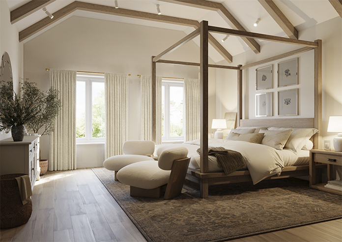 William Morris At Home Willow, Jute - Made to Measure Curtains - Image 7